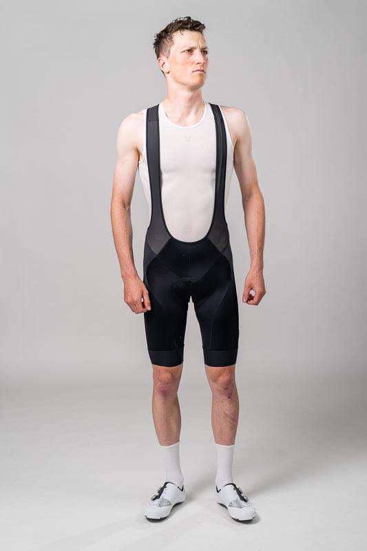 Men s Silver Bib Short Black CUORE