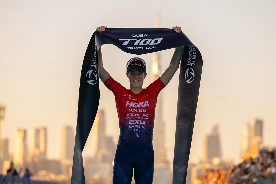 Taylor Knibb Clinches Inaugural T100 Triathlon World Championship