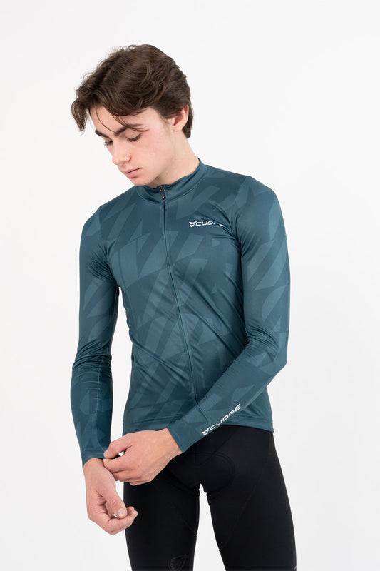 Silver L/Sleeve Midweight Jersey