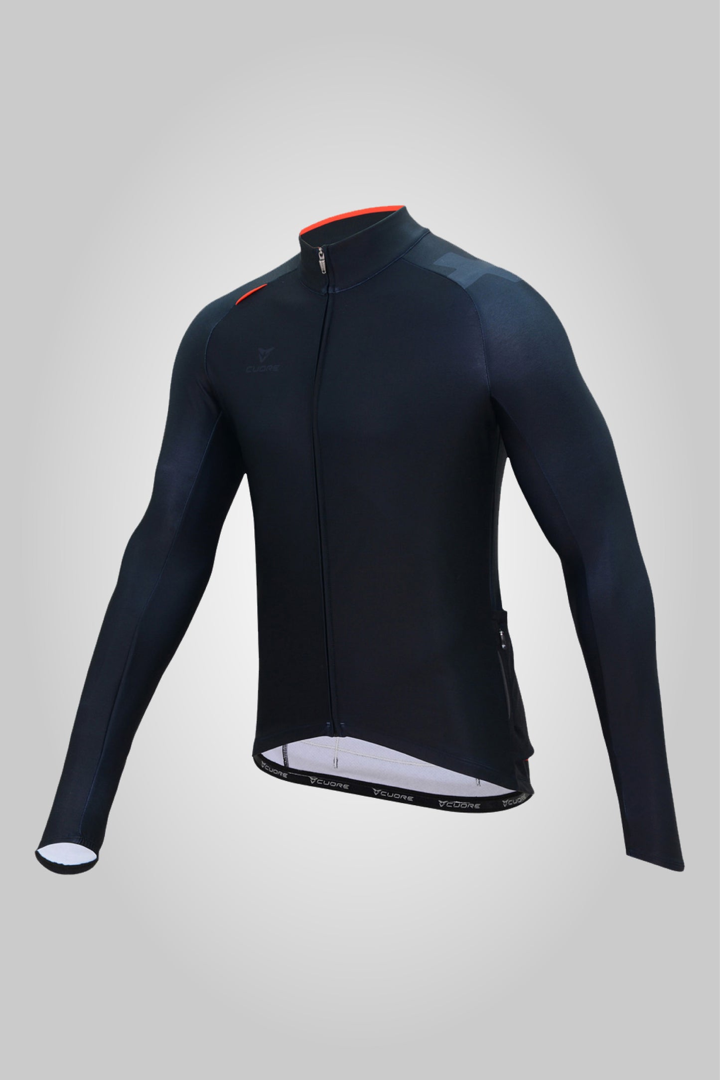 Silver L/Sleeve Thermal Jersey