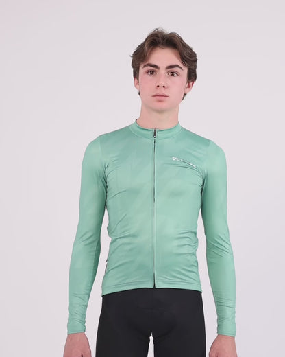 Silver L/Sleeve Midweight Jersey